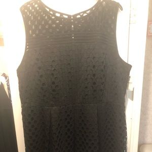 Black cocktail dress